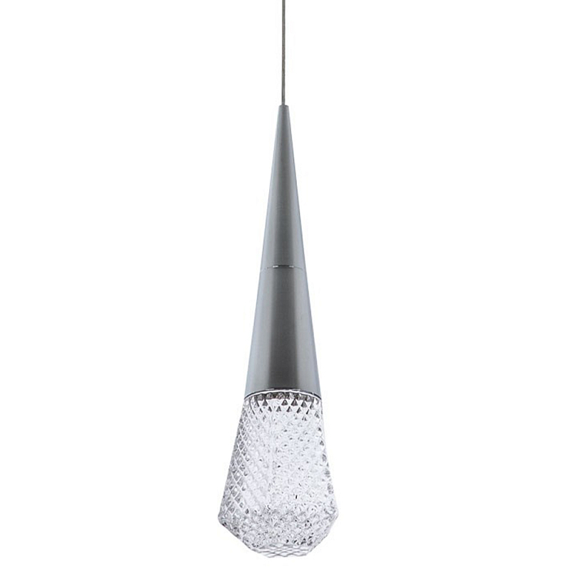 Подвесной светильник капля Acrylic Droplet Chrome Hanging Lamp Хром Прозрачный Подвесной светильник капля Acrylic Droplet Chrome Hanging Lamp Хром Прозрачный в Брянске | Loft Concept