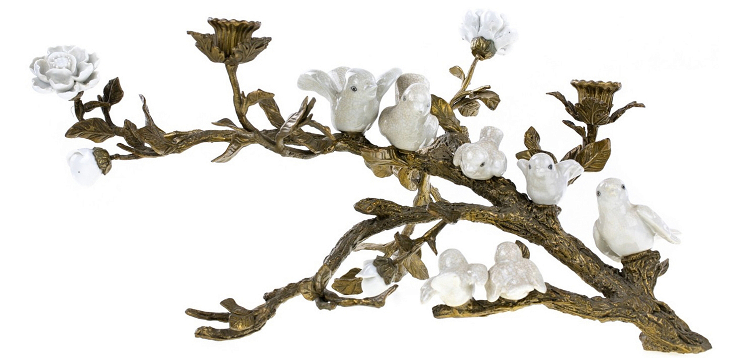Подсвечник Bronze Branch Candlestick Подсвечник Bronze Branch Candlestick - Loft-Concept в Брянске