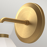 Бра с белым конусным плафоном из стекла Alora Mood варинант исполнения - 6 | Loft Concept в Брянске