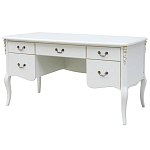 Письменный стол в стиле прованс Montmartre Provence White Desk варинант исполнения - 1 | Loft Concept в Брянске
