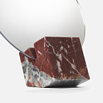 Настольное дизайнерское зеркало Poltronova Vanitas Rosso Franci Mirror and Photo Holder варинант исполнения - 2 | Loft Concept в Брянске