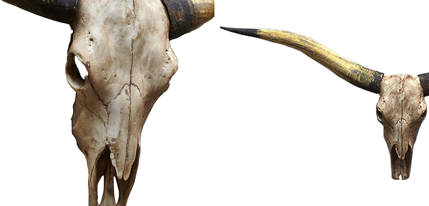 Аксессуар на стену Bull Skull beige Аксессуар на стену Bull Skull beige - Loft-Concept в Брянске