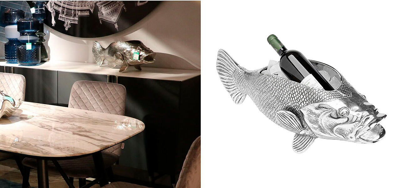 Чаша серебряная Рыбка Silver Fish Чаша серебряная Рыбка Silver Fish - Loft-Concept в Брянске
