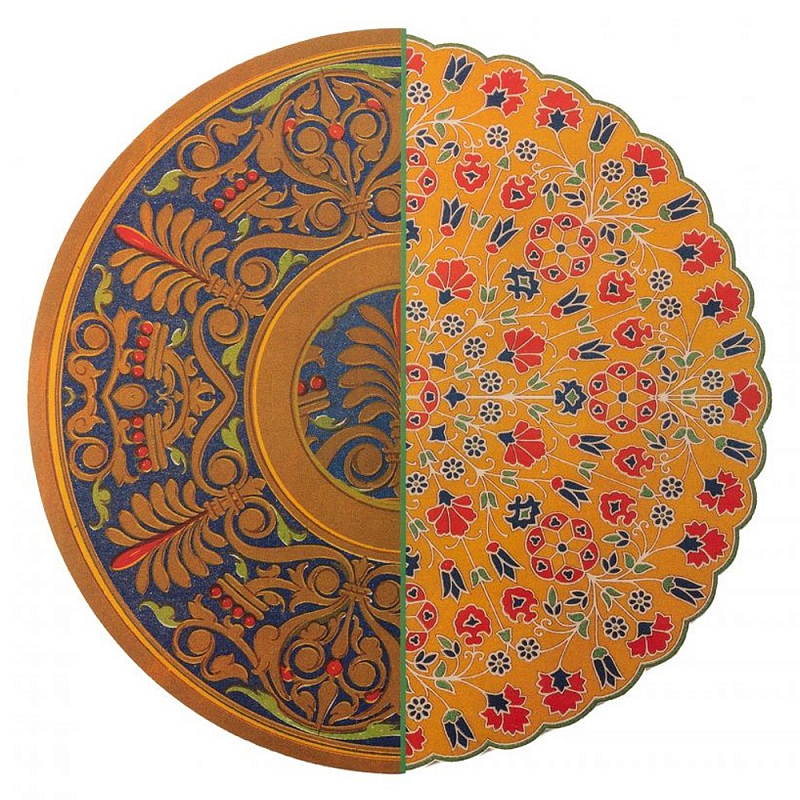 Салфетка под приборы Seletti Hybrid Bairat Коричневый Мульти в Брянске | Loft Concept 