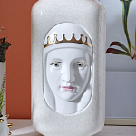 Ваза с золотисто-белыми фрагментами Faces of Imagination варинант исполнения - 5 | Loft Concept в Брянске