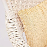 Комплект уличной мебели из ротанга Eloise белый варинант исполнения - 5 | Loft Concept в Брянске