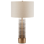 Настольная лампа с корпусом из металлических дисков Skyscraper варинант исполнения - 2 | Loft Concept в Брянске