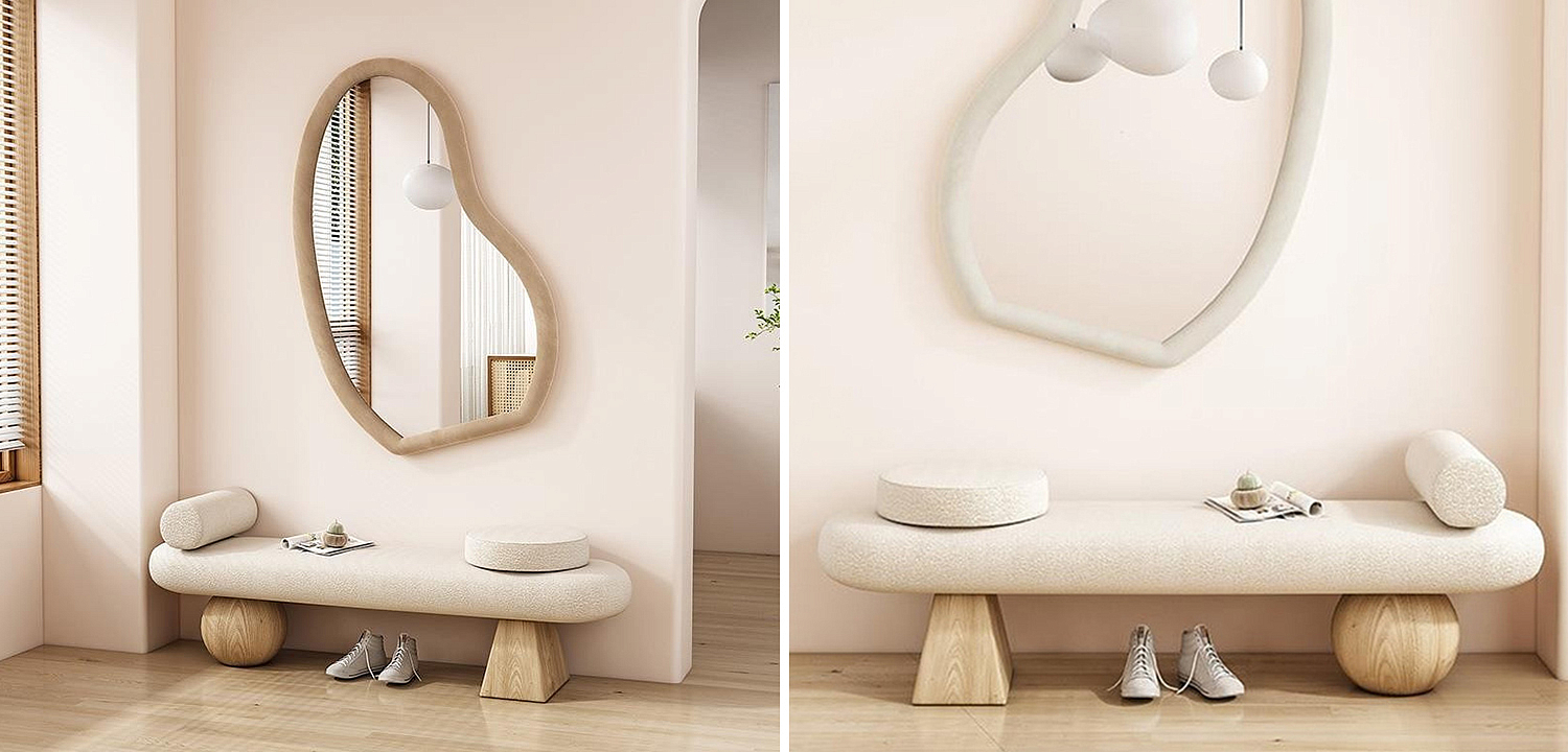 Банкетка Hollie Wooden Forms Bench Банкетка Hollie Wooden Forms Bench - Loft-Concept в Брянске