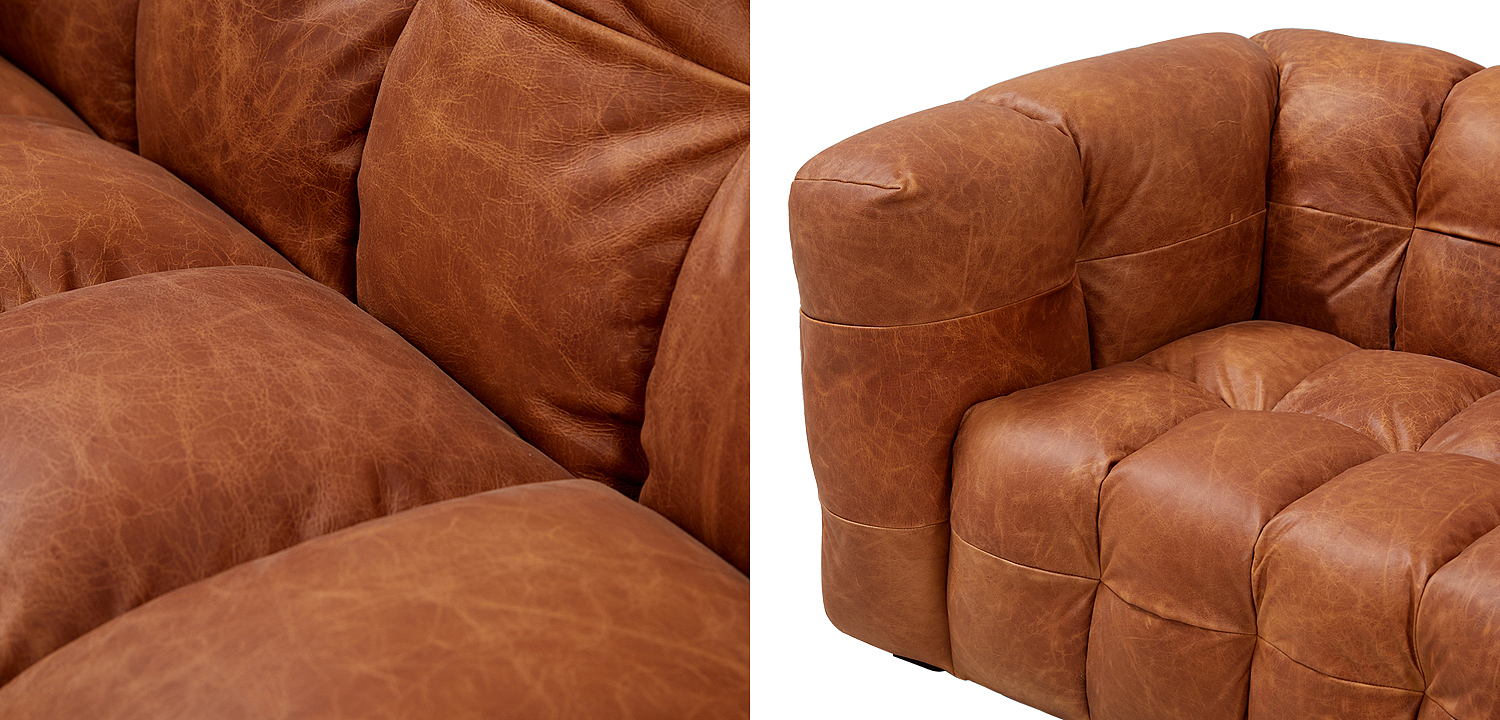 Диван Parks Leather Sofa Диван Parks Leather Sofa - Loft-Concept в Брянске