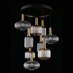 Люстра подвесная Karmelitta Smoky Black варинант исполнения - 3 | Loft Concept в Брянске