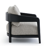 Кресло с каркасом из массива ясеня Deniaud Ash Grey Armchair варинант исполнения - 9 | Loft Concept в Брянске