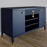 Комод-буфет Elsa Dreams Blue с открытыми полками   варинант исполнения - 2 | Loft Concept в Брянске