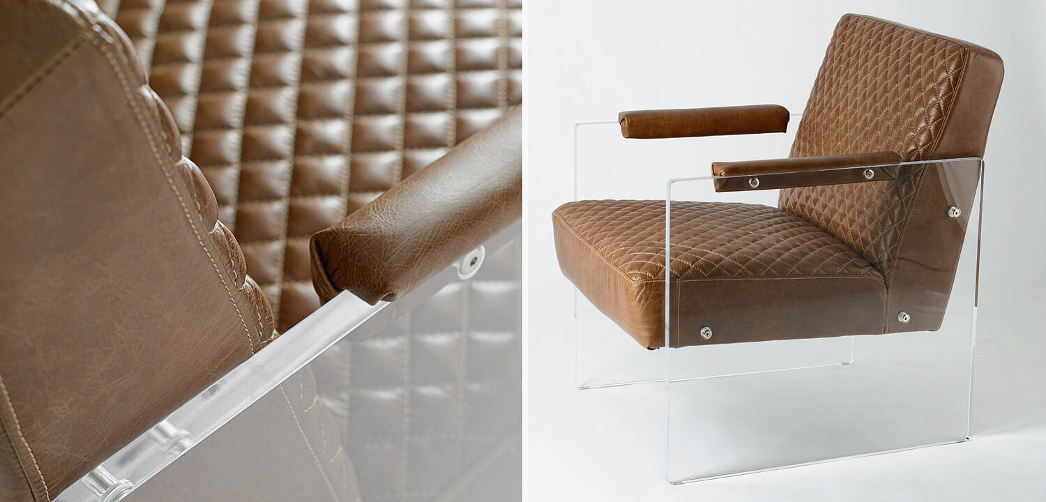 Кресло Gioff Chair натуральная кожа Кресло Gioff Chair натуральная кожа - Loft-Concept в Брянске
