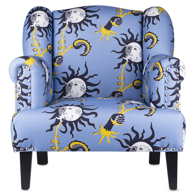 Pierre Frey Soleil A Moustache Кресло Голубой пастельный в Брянске | Loft Concept 