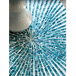 Приставной столик с инкрустацией раковинами устриц Bone Inlay варинант исполнения - 3 | Loft Concept в Брянске