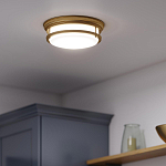 Потолочный светильник с белым матовым стеклянным плафоном в форме перевернутого конуса Hinkley варинант исполнения - 7 | Loft Concept в Брянске