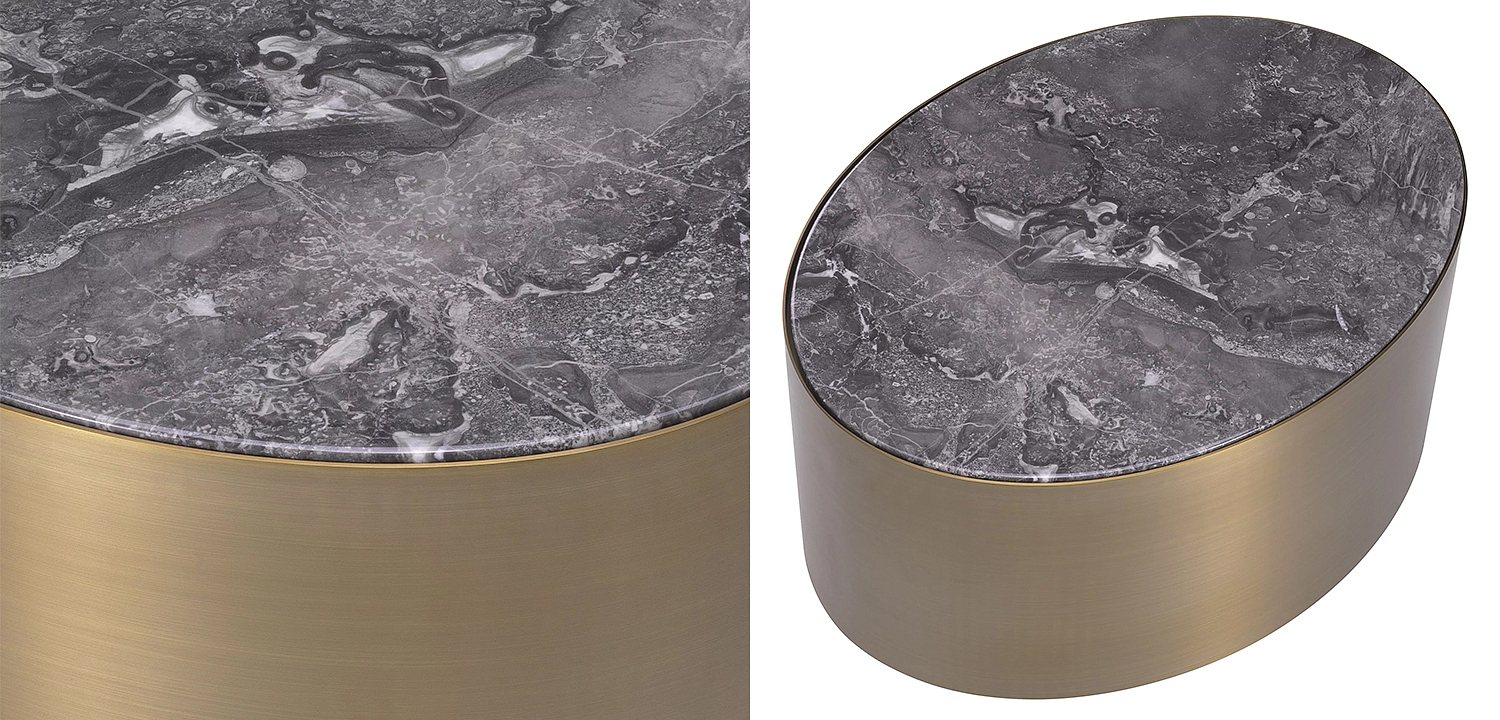 Приставной стол Eichholtz Side Table Porter Oval Приставной стол Eichholtz Side Table Porter Oval - Loft-Concept в Брянске