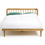 Кровать из массива дуба с пружинным блоком Mateta варинант исполнения - 2 | Loft Concept в Брянске