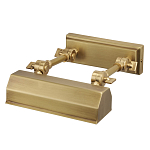 Светильник для картин с призматическим плафоном и двойными регулируемыми шарнирами Elstead Lighting варинант исполнения - 48 | Loft Concept в Брянске