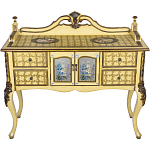 Комод деревянный Illustration of flowers варинант исполнения - 1 | Loft Concept в Брянске