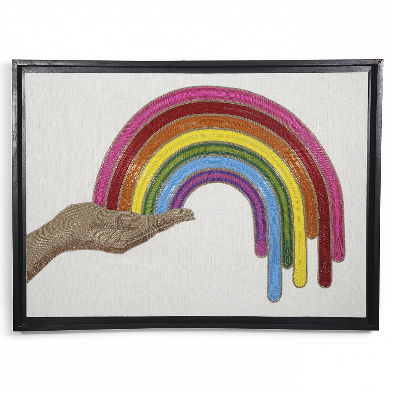Панно Jonathan Adler RAINBOW BEADED WALL ART Мульти в Брянске | Loft Concept 