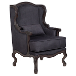 Кресло George Grand Armchair black velour варинант исполнения - 1 | Loft Concept в Брянске