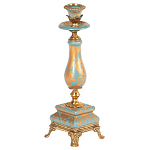 Подсвечник из фарфора с бронзовыми элементами Eden Garden варинант исполнения - 1 | Loft Concept в Брянске