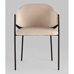 Стул Brace велюр молочный варинант исполнения - 4 | Loft Concept в Брянске