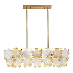 Люстра овальная с цветочными мотивами Light Floral Glow варинант исполнения - 3 | Loft Concept в Брянске
