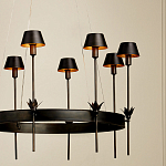 Люстра круглая со светодиодными лампами Innovation варинант исполнения - 5 | Loft Concept в Брянске