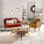 Зеркало из ротанга и сизаля WICKER MIRROR 100 варинант исполнения - 4 | Loft Concept в Брянске