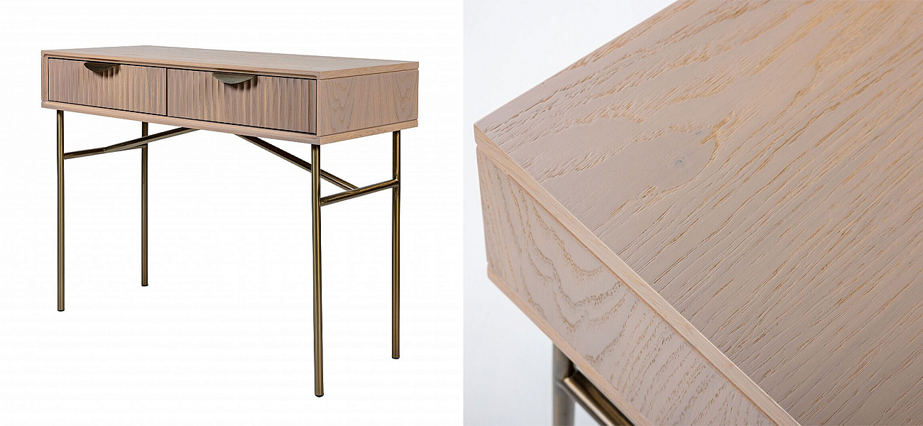 Консоль Antique Order Бежевый Шпон Дуба Консоль Antique Order Бежевый Шпон Дуба - Loft-Concept в Брянске