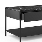 ТВ-тумба с мраморной столешницей Vayo Marble TV Stand варинант исполнения - 4 | Loft Concept в Брянске