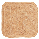 Ковер из джута квадратный с закругленными краями Atlas варинант исполнения - 1 | Loft Concept в Брянске