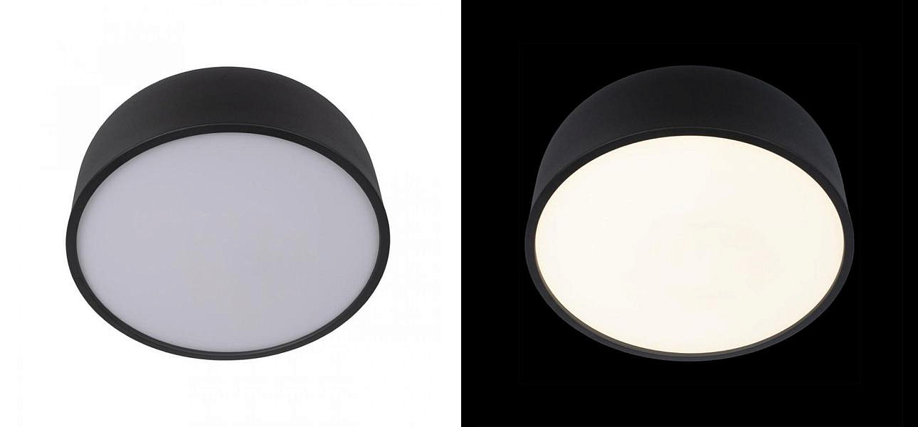 Светильник потолочный круглый Color cup Black Светильник потолочный круглый Color cup Black - Loft-Concept в Брянске