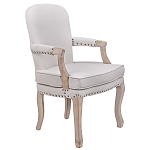 Кресло Aubrey Classical Armchair beige flax варинант исполнения - 1 | Loft Concept в Брянске