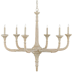 Люстра из дерева в форме подсвечника Coastal Aesthetics варинант исполнения - 1 | Loft Concept в Брянске