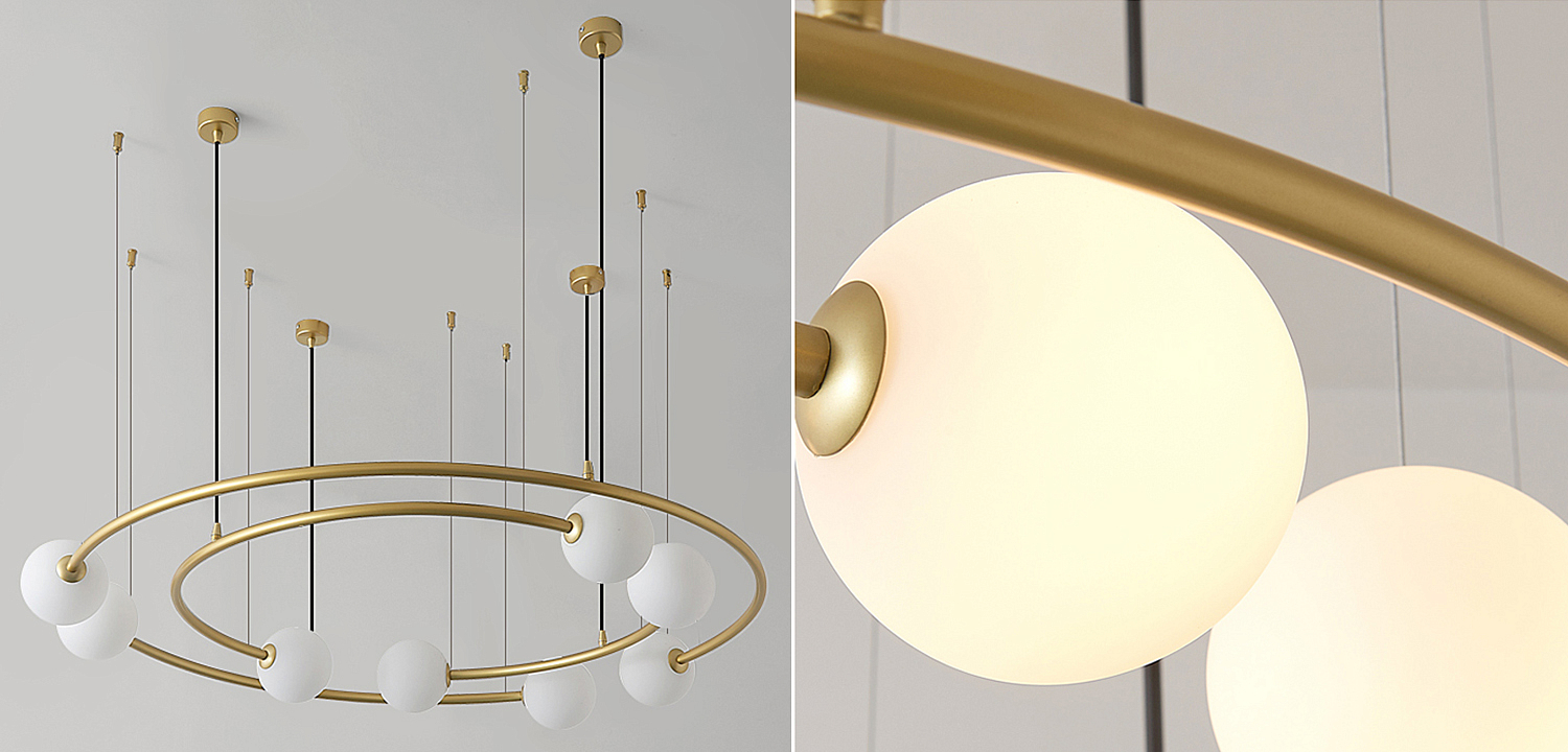 Люстра PLANETARY Ring Gold Люстра PLANETARY Ring Gold - Loft-Concept в Брянске
