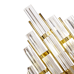 Бра стеклянное с золотым каркасом Luxxu Modern варинант исполнения - 1 | Loft Concept в Брянске