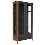Витрина стеклянная из массива бука Tasteful Furniture варинант исполнения - 1 | Loft Concept в Брянске