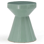 Приставной стол из керамики Manufacto Gray-green варинант исполнения - 1 | Loft Concept в Брянске