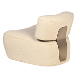 Кресло бежевое без подлокотников с обивкой из ткани букле Space of Freedom варинант исполнения - 2 | Loft Concept в Брянске