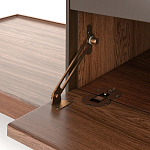 ТВ-тумба  из орехового дерева Marco Wooden TV Stand варинант исполнения - 7 | Loft Concept в Брянске