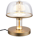 Настольная лампа с плафоном из акрила и металлическим основанием Blanton 23 варинант исполнения - 2 | Loft Concept в Брянске