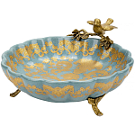 Блюдо фарфоровое Птица на ветке Flora варинант исполнения - 1 | Loft Concept в Брянске