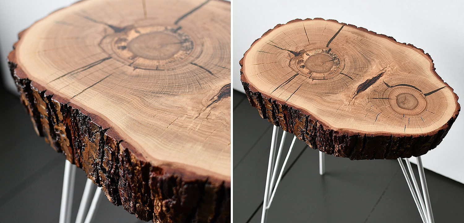 Приставной стол Kobie Industrial Metal Rust Side Table Приставной стол Kobie Industrial Metal Rust Side Table - Loft-Concept в Брянске