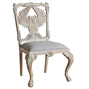 Стул Handcarved Menagerie Owl Dining Chair