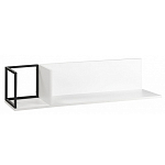 Полка навесная белая открытая Strict Lines  варинант исполнения - 2 | Loft Concept в Брянске