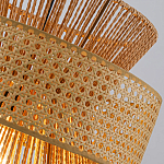 Подвесной светильник с абажуром из натуральных материалов Light Inside the Cell варинант исполнения - 5 | Loft Concept в Брянске