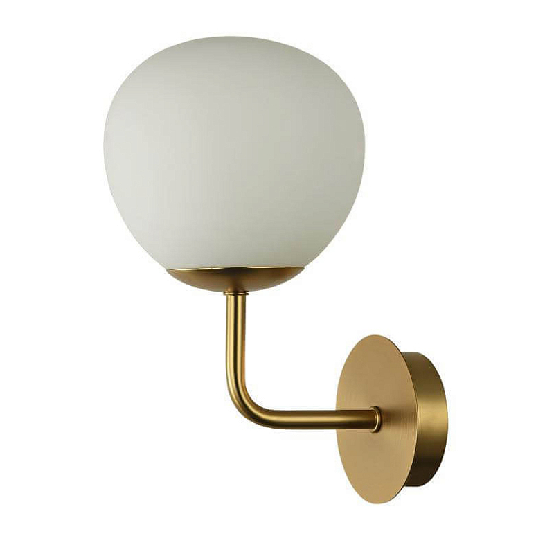 Бра Tiepolo Ball Sconces gold Золотой Белый Бра Tiepolo Ball Sconces gold Золотой Белый в Брянске | Loft Concept